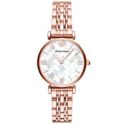 Emporio Armani Ladies Rose Gold Watch - AR11110